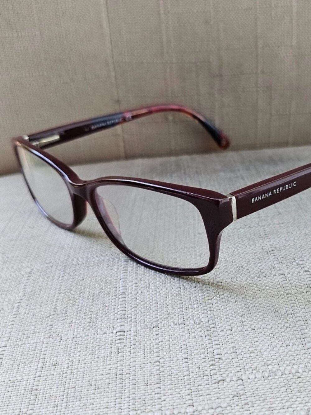 Banana Republic Women Eyeglasses Frame Burgundy Tone Eyewear CALI ODP1 Glasses